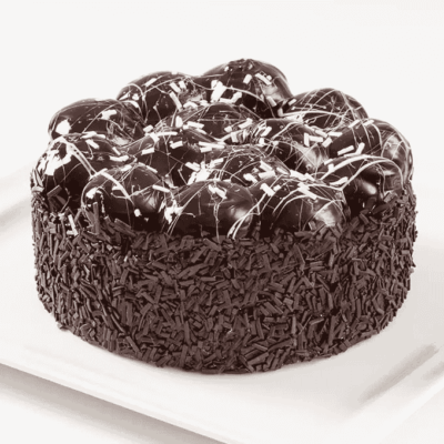 siyah profiterollü pasta bütün 6-8 kişilik